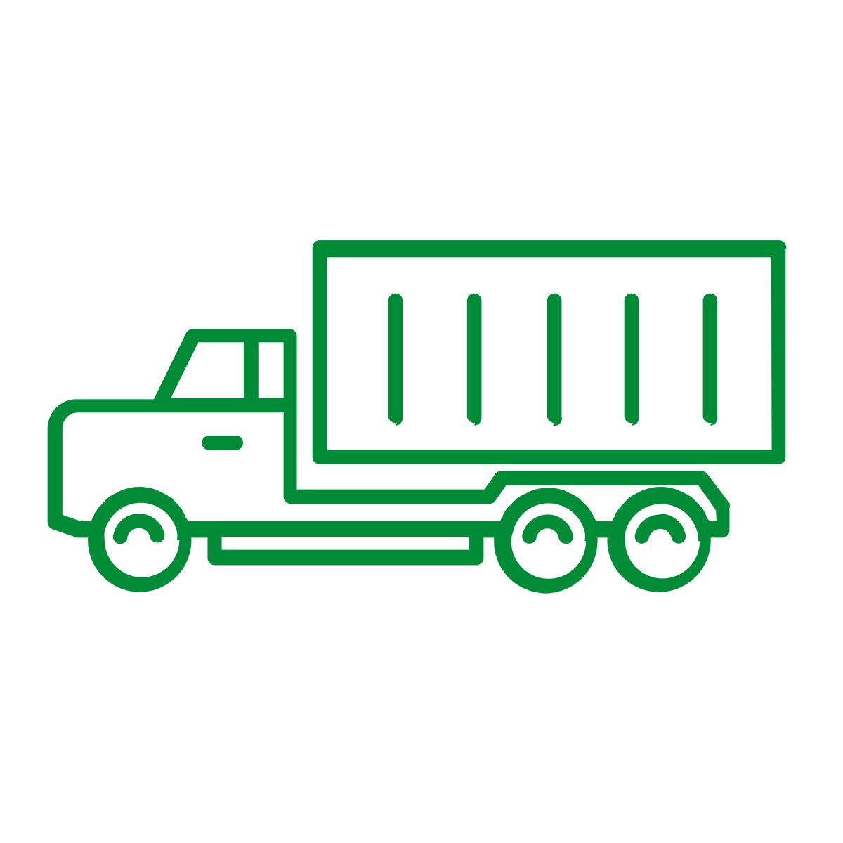truck carrying moving container favicon