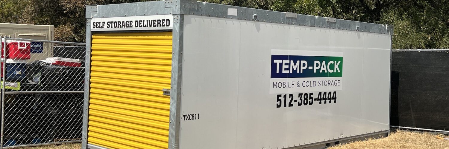 large mobile storage container delivered to your site Texas